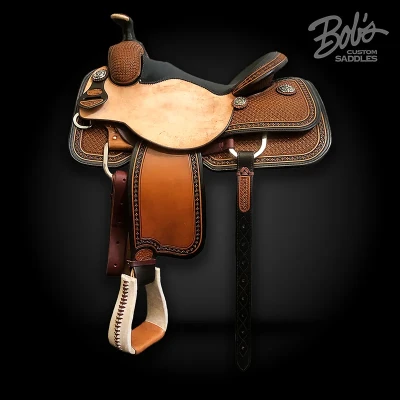 Roping Saddle 540 premium western roping saddle handcrafted for ranch and arena performance.